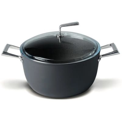 TVS Materia Hoge Kookpan - Met Pyrex glasdeksel - 28 cm