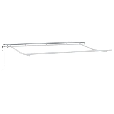 vidaXL - Uitschuifbare - luifel - Crème - 400 - x - 200 - cm - Polyester - en - Aluminium