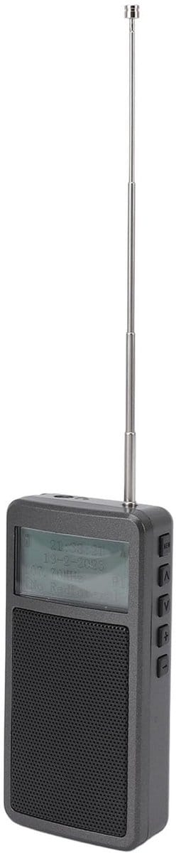 Dailygoody - Draagbare FM Radio - Compacte Pocket Radio - Ideaal voor Binnen en Buiten - Veelzijdig - 30 Zenders - Perfect voor onderweg - Klein forma