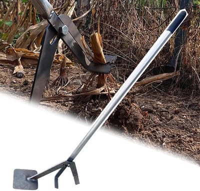 Onkruidverwijderaar Gereedschap - Wortel trekker - Eenvoudig tuinieren - Hefboom mechanisme - 92-142 cm lengte - Grijs