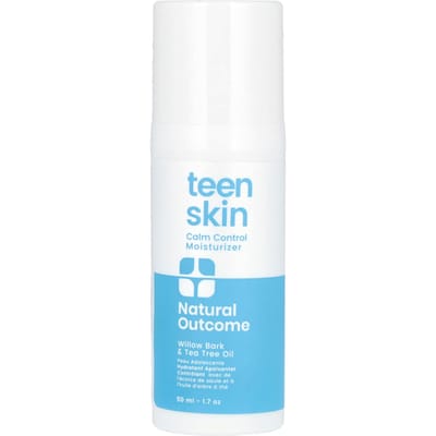 Natural Outcome, TeenSkin, Crème Hydratante Calm Control, 1,7 oz (50 ml) white