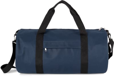 Kimood Gerecycleerde buisvormige tas met zak op de voorkant KI0655 - Twilight Blue - One size