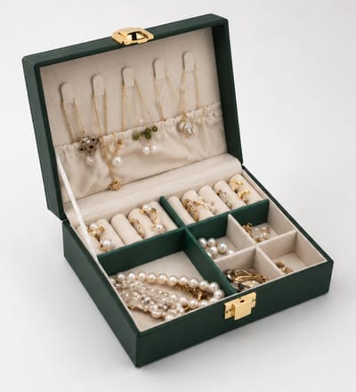 Sieradendoos - Juwelendoos - Dames - cadeau - Geschikt voor Oorbellen - Armband - Ketting - Ringen - Vakantie