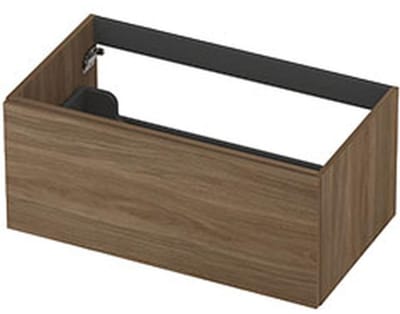 INK - Onderkast 1L Decor Softclose Tbv Greep - 800x450x350 Mm - Zuiver Eiken