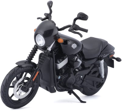 Harley Davidson Street 750 (Zwart) 1/12 Maisto - Motor - Schaalmodel - Modelauto - Model auto