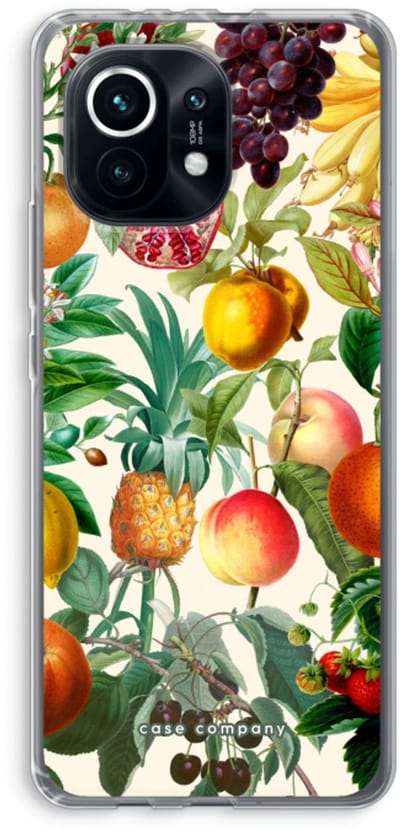 Case Company® - Hoesje geschikt voor Xiaomi Mi 11 hoesje - Classic Flora - Soft Cover Telefoonhoesje - Bescherming aan alle Kanten en Schermrand