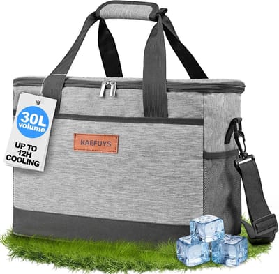 Geïsoleerde Koeltas 30L - Waterdichte Tas voor Camping en Picknick - Ideaal voor Barbecueën en Reizen