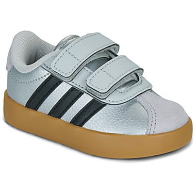 Adidas Sportswear Vl Court 3.0 Skateboardschoenen Kids - Kinderen - Zilver