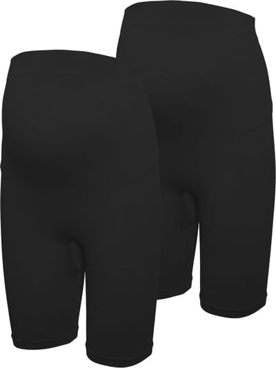 VERO MODA MATERNITY - VMMISA HW SEAMLESS BIKER SHORTS NOOS 2P - Dames - Bermuda shorts