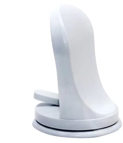 Voetensteun voor onder de douche - Antislip voetensteun met zuignap, hulpmiddel voor het scheren - Voetensteun voor onder de douche - Wit - 1 stuk