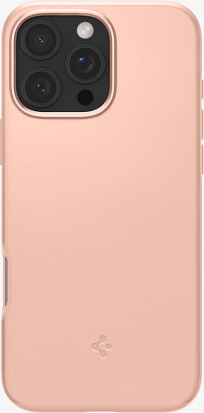 Spigen Thin Fit MagFit Hoesje Geschikt voor Apple iPhone 16 Pro Max - Back Cover Compatibel met MagSafe / Qi2 - Roze