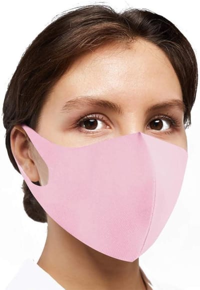 Herbruikbaar Mondkapje - Wasbaar Gezichtsscherm - Dagelijks Gebruik - Ademend Polyurethaan - One Size - Roze