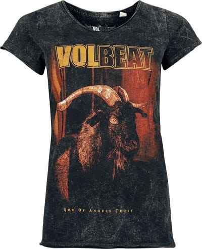 Volbeat T-shirt - Goat Entrance - S tot XXL - voor Vrouwen - grijs