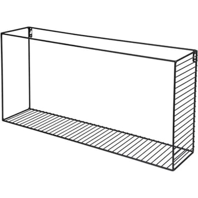Duraline Schap Matzwart Staal 60x30x12,5cm