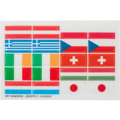 Riem bescherming Acavallo Flag Set For Opera Stirrups