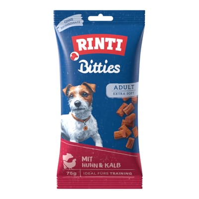 RINTI Bitties Adult - 75 g Kip & Kalf