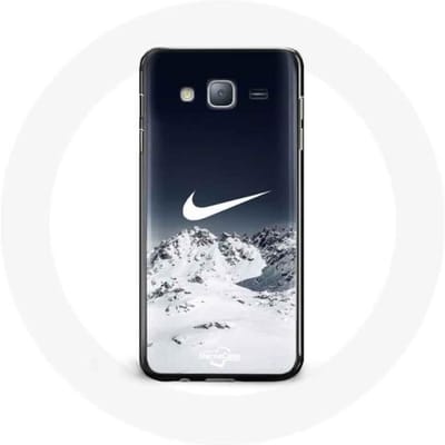 Coque pour Samsung Galaxy j3 2016 Nike Logo Niege Hiver
