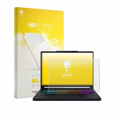 upscreen - Screenprotector voor MSI Crosshair A16 HX - Folie Beschermfolie Beschermglas matte