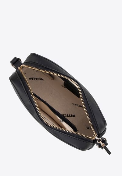 Wittchen - Crossbody Tas - Jacquard en Eco-leer - Verstelbare Schouderriem - Stijlvol Logo
