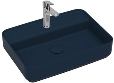Isvea Infinity Wastafel Rechthoekig - Blauw