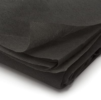 Anti-Onkruiddoek – Worteldoek Tegen Onkruid – Zwart – 0,9 × 8 m – Water- En Luchtdoorlatend – 45 g/m² – Geschikt Voor Tuin, Borders En Beplanting [11487B]