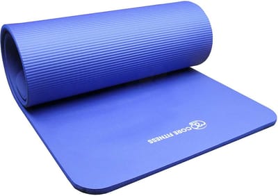 MADFitness - Core Plus - Fitnessmat - 15mm dikte - Blauw