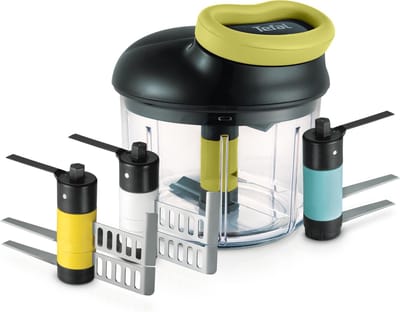 Tefal 5 Second Chopper K13210 - Hakmolen - Inclusief 4 Accessoires - 900 ml - Handmatig