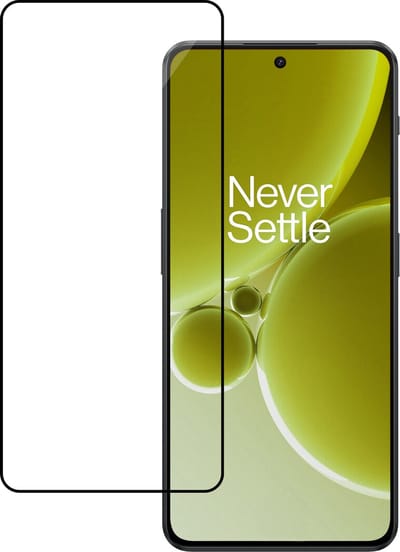 Screenprotector - Geschikt voor OnePlus Nord 3 - Full Cover - Gehard Glas - Beschermglas - Tempered Glass - Screen Protector