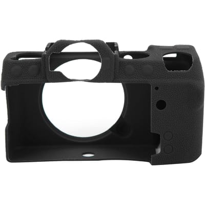 Zachte Siliconen Beschermhoes Shell Case voor Fujifilm XS10 Systeemcamera Bescherming(Zwart ) zwart