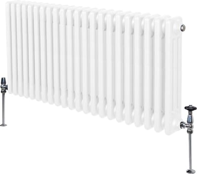 Traditionele 3 kolom radiator - wit - 600x1012mm - ce-gecertificeerd