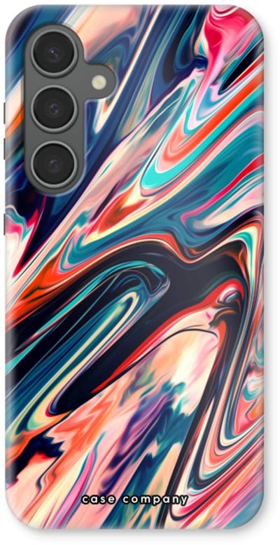 Case Company® - Hoesje geschikt voor Samsung Galaxy S24 Plus hoesje - Quantum Being - Tough Case - Maximale Bescherming alle Kanten en Schermrand