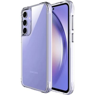 CaseBody Samsung A35 Dual Layer Anti-Shock Hoesje Transparant