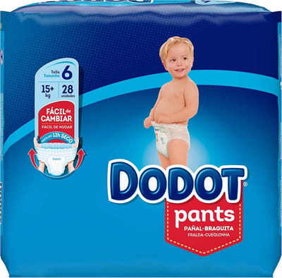 Luierbroekjes Maat 6 voor Bewegende Baby's - 28 Stuks met 12 Uur Droogte