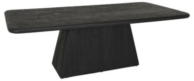 Tower Living Eetkamertafel Asti Zwart 180cm