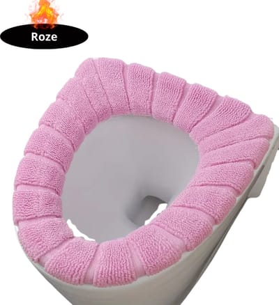 Nivard Wasbare Toiletbril Cover - Wc Bril Hoes - Toiletbril - Wc Deksel - Toiletafdekking - Verwarmde Wc Bril - Roze