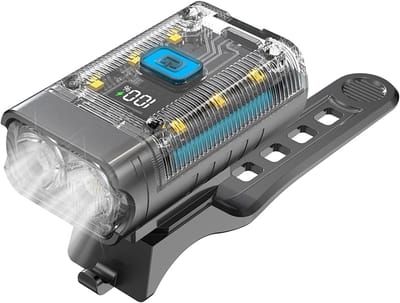 VHV - Fiets voorlicht - LED fietslamp - oplaadbare koplamp USB oplaadbaar waterbestendig 360° verstelbaar - voor stadsfiets, racefiets en mountainbike
