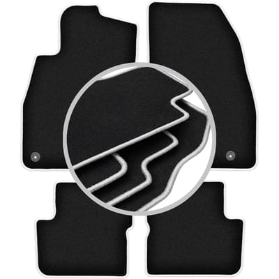 CARLUX-SILVER automatten voor: Opel Corsa D hatchback (2006-2015)