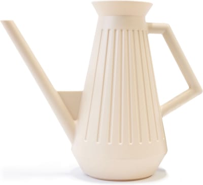 Gieter | Crème | Kunststof | 1.8 Liter | Pastel crème | 24cm | Buiten gieter met handvat | Cadeau voor vrouw | Huis tuin en keuken gieter | Water geven | Kleine gieter voor binnen