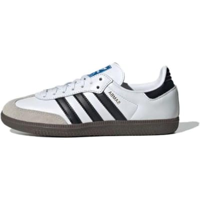 adidas Samba OG J Blanc Noir Gum Baskets Enfant Cloud-Blanc Core-Noir IE3675 35½