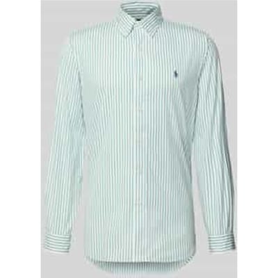 Custom fit vrijetijdsoverhemd met button-downkraag