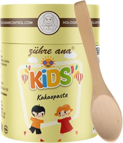 Zühre Ana® Kids Cacaopasta - Vitaminen & Weerstand - 240g - 100% Natuurlijk