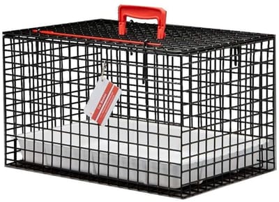 Core® Kattenbench – Draadkooi – Bench Voor Hond of Kat – Zwart - 48cm x 32cm x 31cm