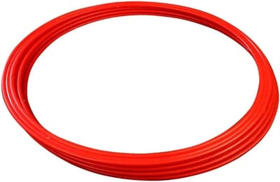 Trainingsringen - Behendigheid Cirkels - Voetbal Training - Verstelbare Maten - 30 40 50 cm - Rood