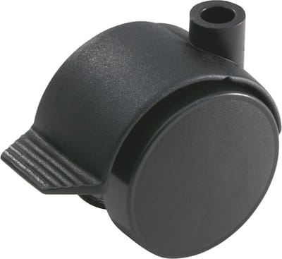 Wurth - Dubbel meubelwiel, draaibaar, hard - Dubbel meubelwiel Met hard loopvlak x 4 st - 50 kg