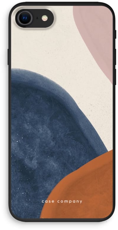 Case Company® - Hoesje geschikt voor iPhone 8 hoesje - Geo #1 - Biologisch Afbreekbaar Telefoonhoesje - Bescherming alle Kanten en Schermrand
