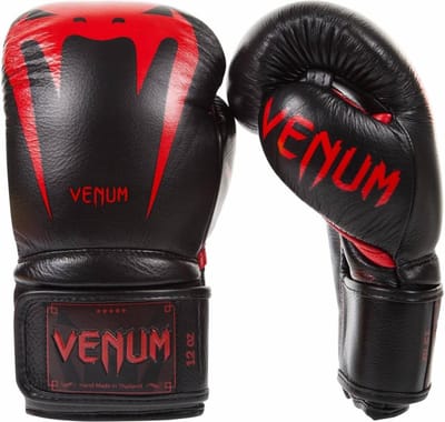 Venum Bokshandschoenen Giant 3.0 Zwart Rood Venum Fightshop