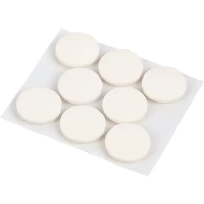 Fix-o-moll Meubelglijder Tapijtglijders - Zelfklevend - Kunststof - Diam. 22mm - Rond - 8 Stuks