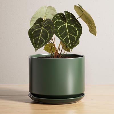 Decoratieve plantpot voor binnen en buiten – Modern design, aardewerk, geschikt voor alle planten
