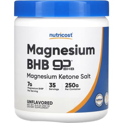 Magnesium Bhb, Gobhb®, Zonder smaak, 250G (8.8oz)