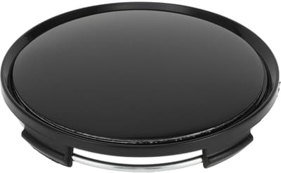 Dailygoods- Wielnaafcaps 63mm - Zwarte Caps - Beschermers - Universele Auto Accessoires - Duurzaam - Eenvoudig te installeren - Wielnaafdeksel